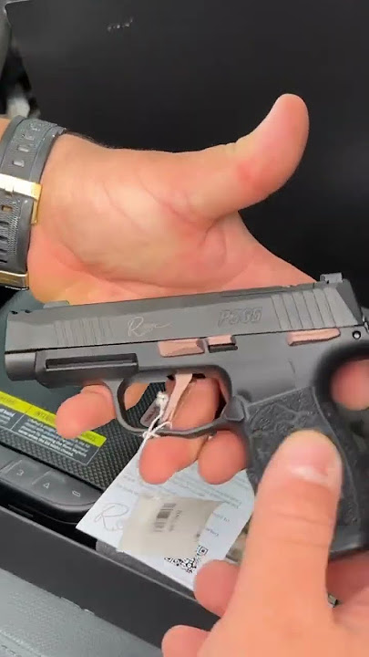Rose gold Sig Sauer P365 XL