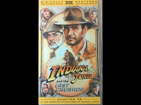 Original VHS Opening and Closing to Indiana Jones and the Last