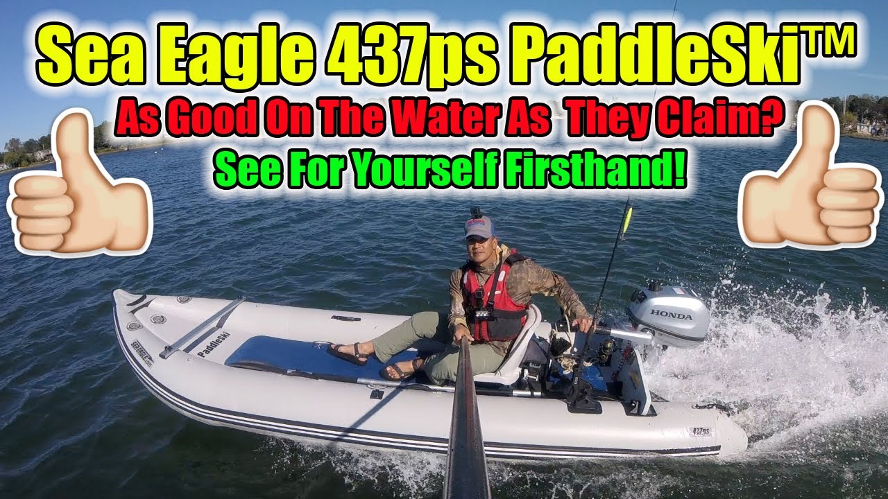 Sea Eagle 437ps Paddleski™ Solo Start-up Package Inflatable Boat