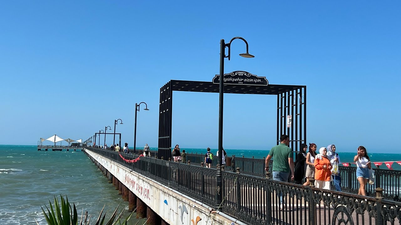 'Çobanlı İskelesi' ve 'İskele Kafe' Atakum Samsun Türkiye [4K&HDR]