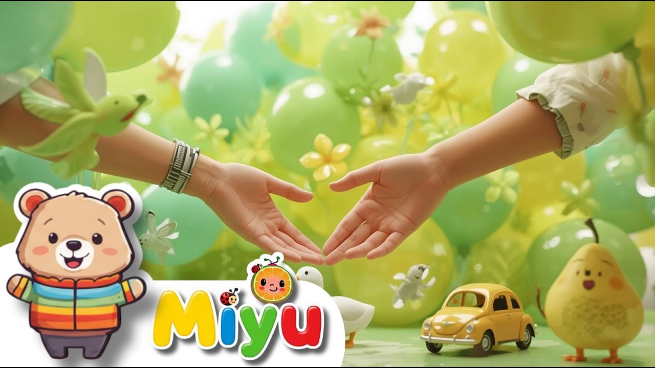 🚗🎶 Palloncini Colorati, Anatra Bianca e 7 Altre Canzoni Divertenti! Miyu - Canzoni per Bambini 🎵