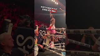 Logan Paul gets hyped after KSI knocks out Faze Temperrr!