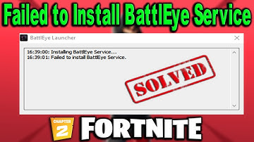 Failed to install BattleEye Service Fortnite ✅ Solved | PUBG | R9 | APEX LAGEND | RSS | 2021 NEW