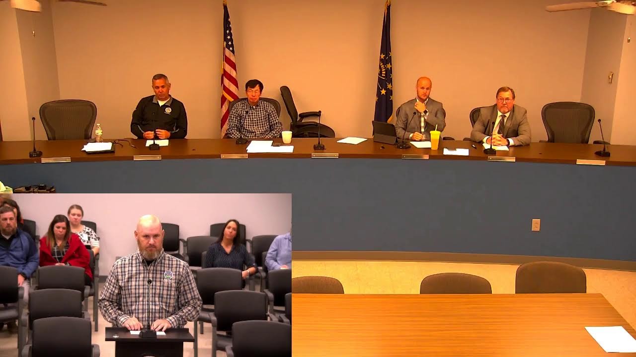 Vigo County Commissioners' Meeting 10/10/23 YouTube