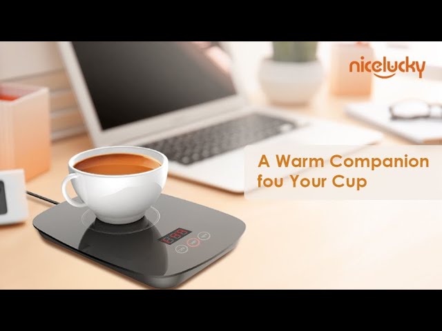 nicelucky Coffee Mug Warmer for Desk with Heating Function 25 Watt Electric  Beverage Warmer