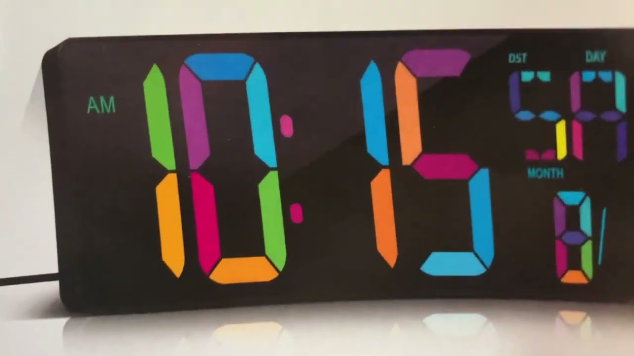 Review   XREXS LRG Digital Wall Clock with Remote 