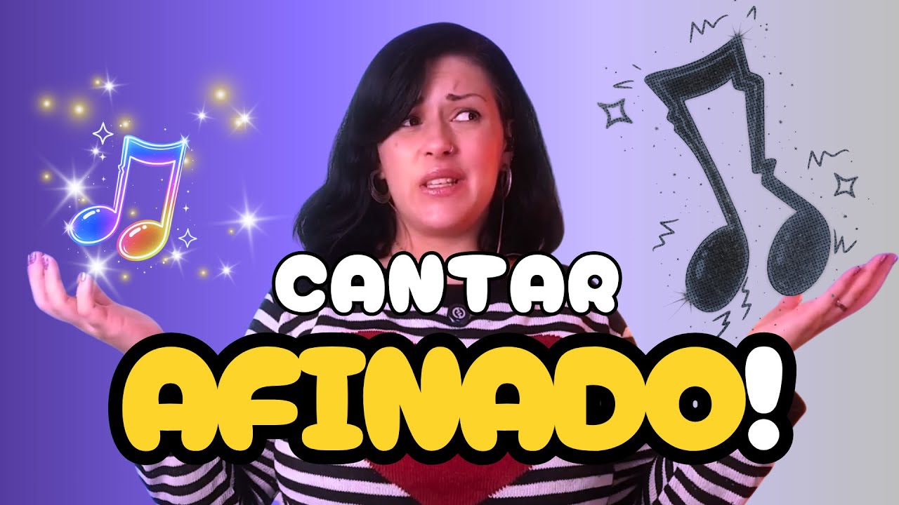 Como CANTAR AFINADO de Verdade | Aula de Canto para Crianças - YouTube