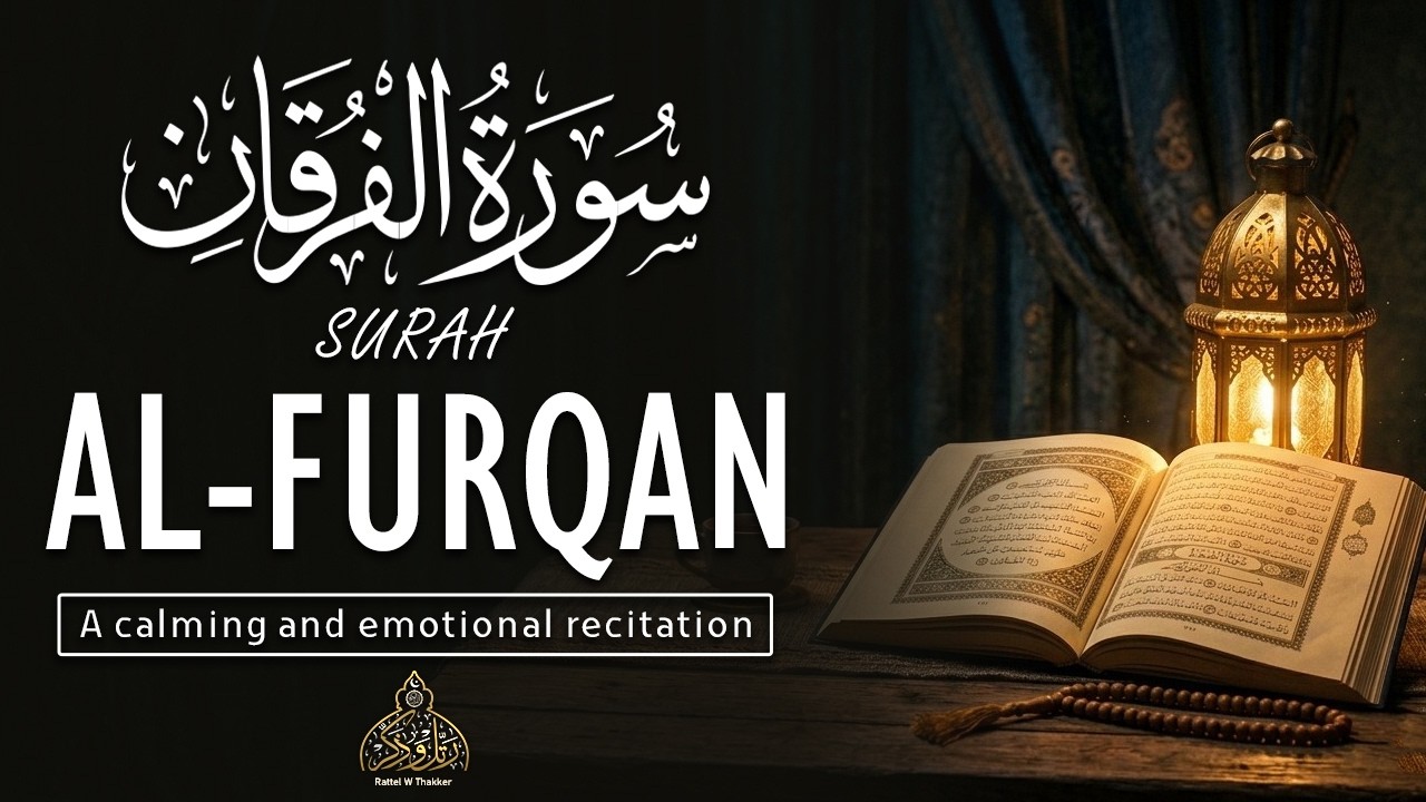 SURAH AL-FURQAN (سورة الفرقان) | A recitation that touches the depths of the heart ❤