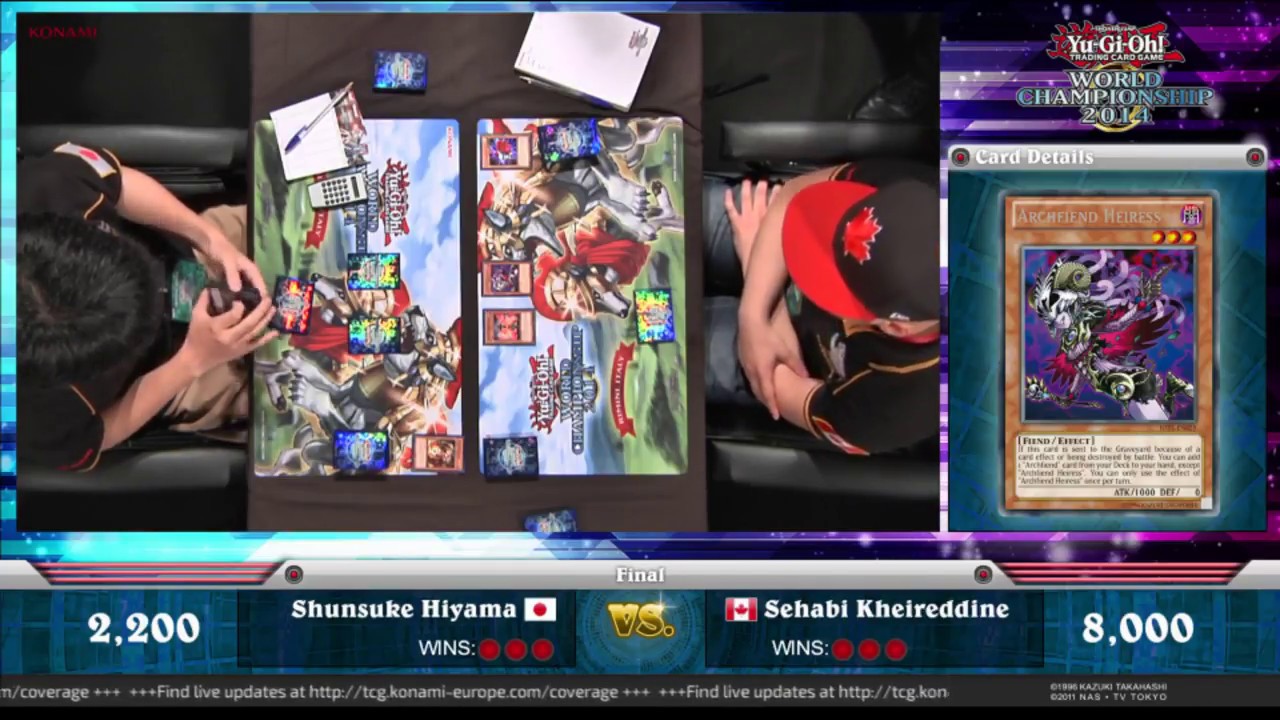 Yu-Gi-Oh! World Championship 2014! ... | FINALS! | (Hiyama Syunsuke vs Sehabi Kheireddine)