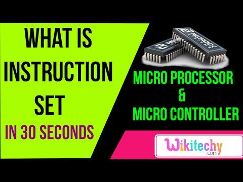 What is instruction set | ece Interview Questions | wikitechy.com