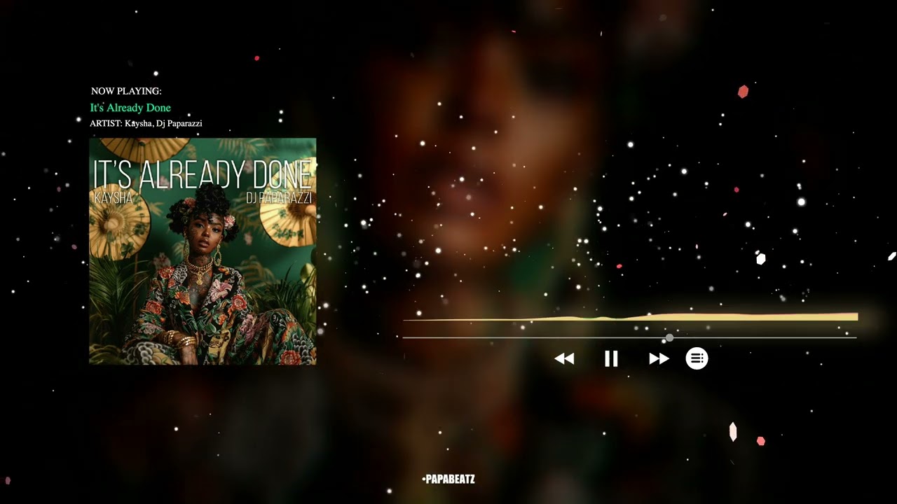 Watch Kaysha, DJ Paparazzi - It's Already Done (Official Audio Clip) on YouTube Watch Kaysha, DJ Paparazzi - It's Already Done (Official Audio Clip) on YouTube