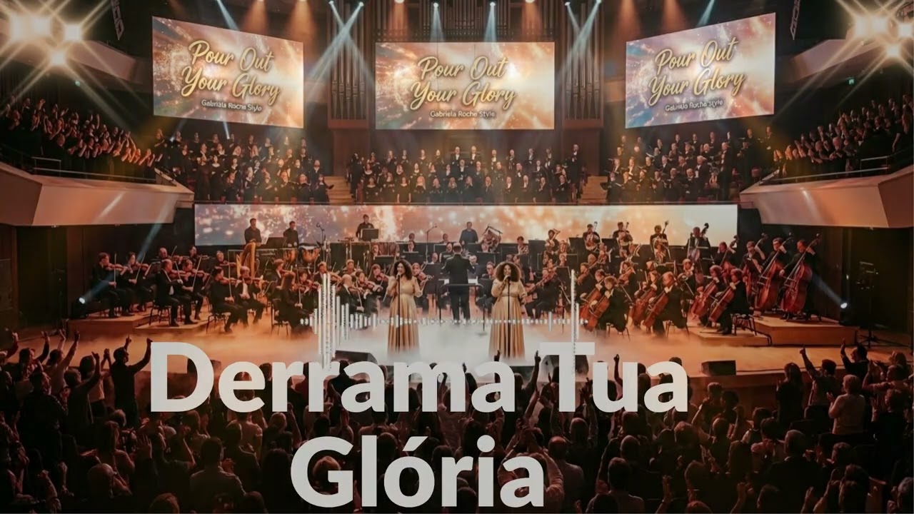 Derrama Tua Glória - Música Gospel Poderosa 2026 🔥 | Estilo Gabriela Rocha | Pentecostal