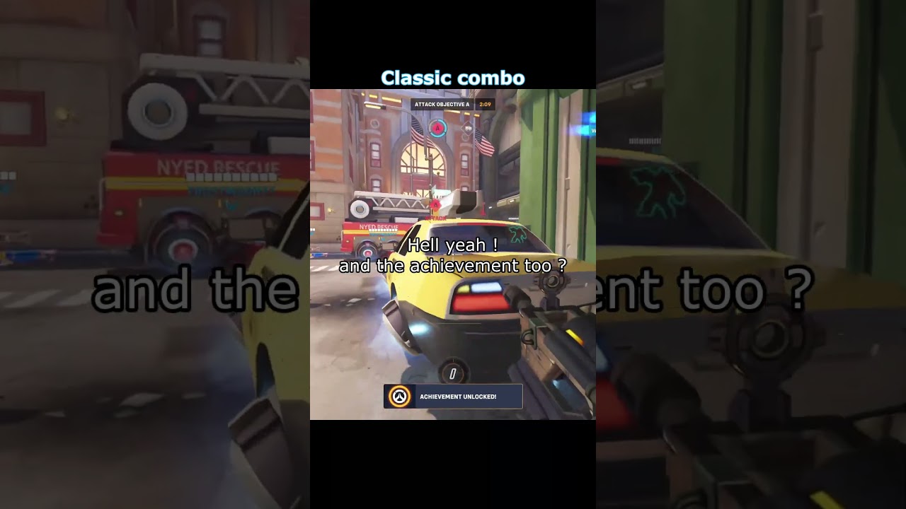 The classic Orisa and Bastion combo strikes again (and other unnecessary ults but whatever) 