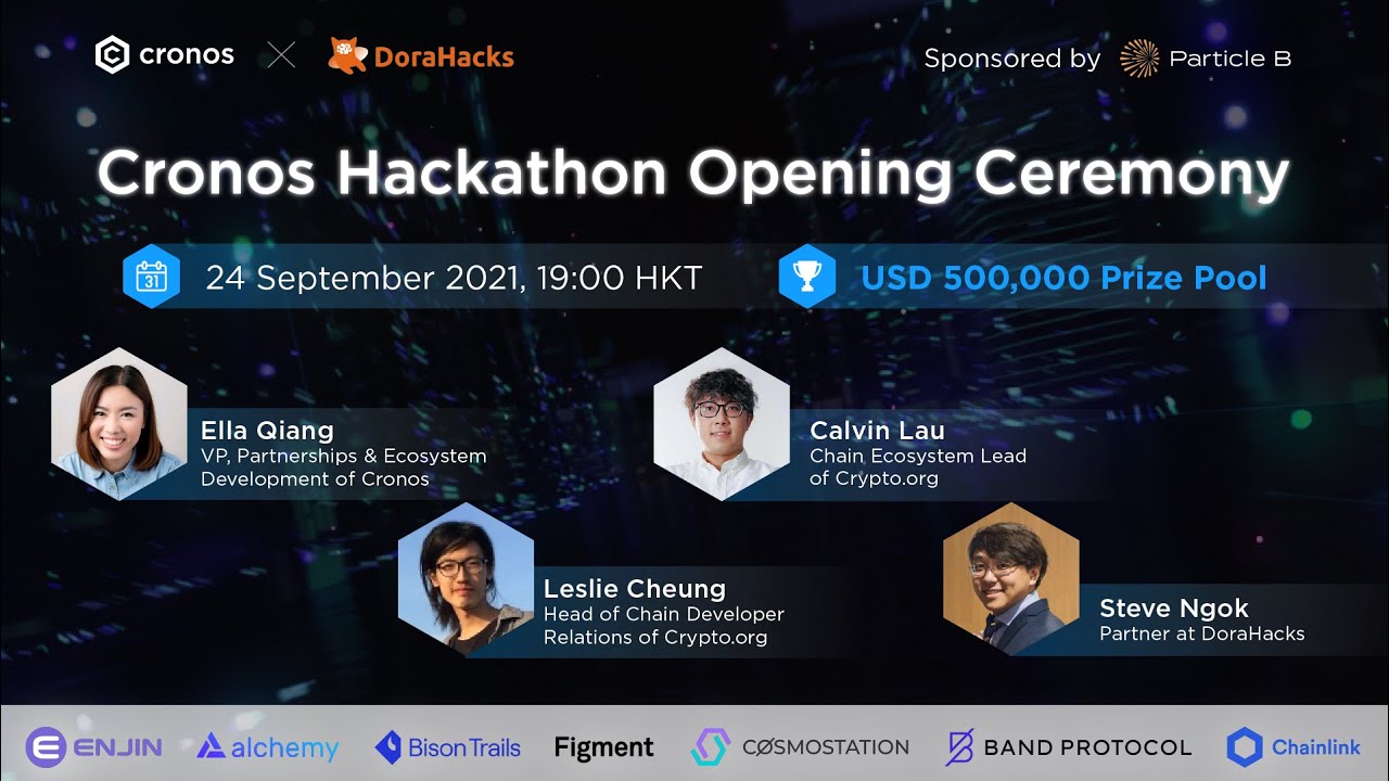 Cronos Hackathon Opening Ceremony