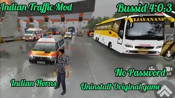 How to Download Indian Traffic Mod For Bussid V4.0.3 | Bus Simulator Indonesia | New Traffic  Mod |