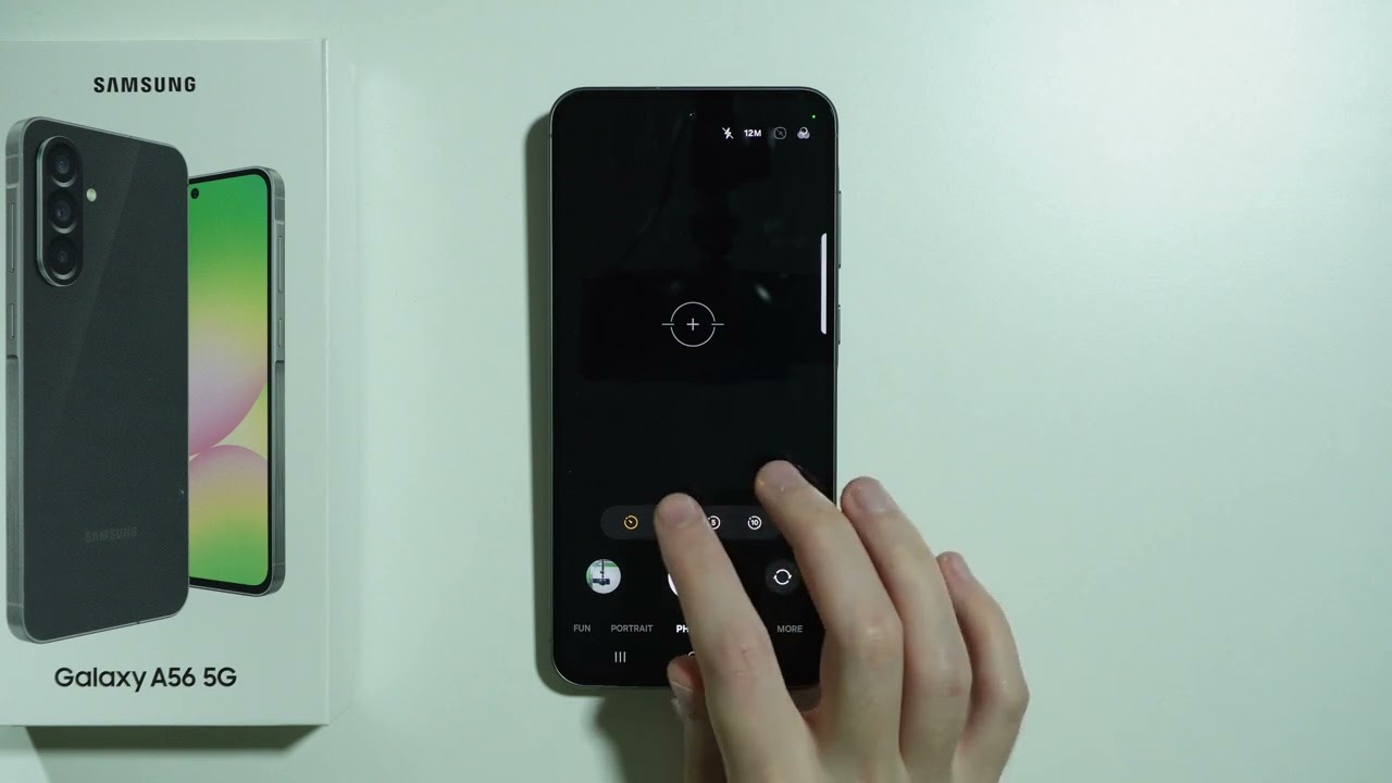 Samsung Galaxy A56 5G: How to Turn ON/OFF Camera Timer (Shutter Delay)