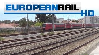 Comboios de Portugal 3500 EMU 3525 / 3575 departs Entrecampos Station