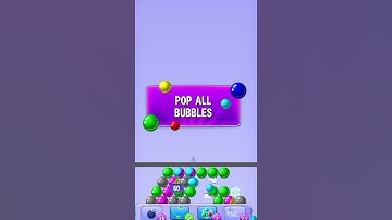 Bubble shooter level 492 complete ll bubble shooter ll gameplay ll CG Tech ll #short