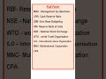 full form#viral#MBO#CRR#ZBB#RBI#NSE#WTO#viral#trending#shortsfeeds#shorts#trending feeds