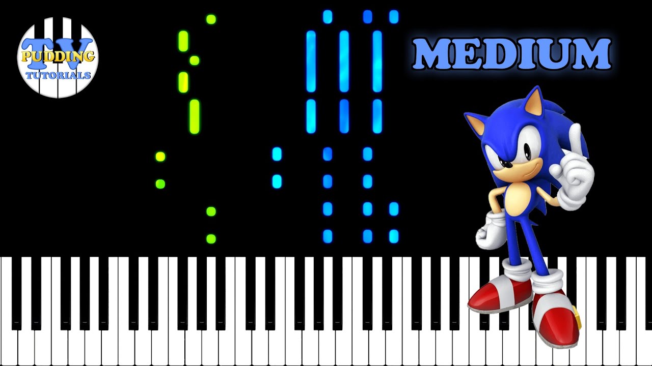 🎹SONIC PIANO TUTORIAL 