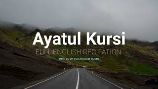 Deep Meaning of AYATUL KURSI | English Translation of Ayatul Kursi | Audible Quran