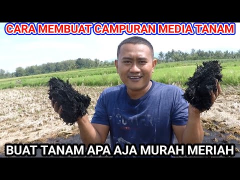 Cara Membuat Media Tanam Murah Meriah