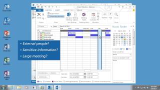 Schedule A Meeting Using Lync 2013
