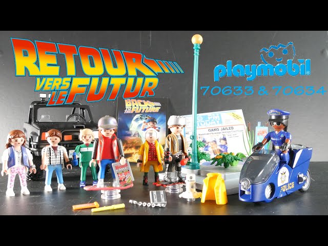 Playmobil Retour vers le Futur - Course d'hoverboard