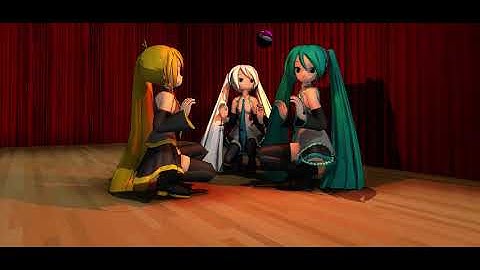 MMD MME FireLight Effect test video... dancing light and shadows