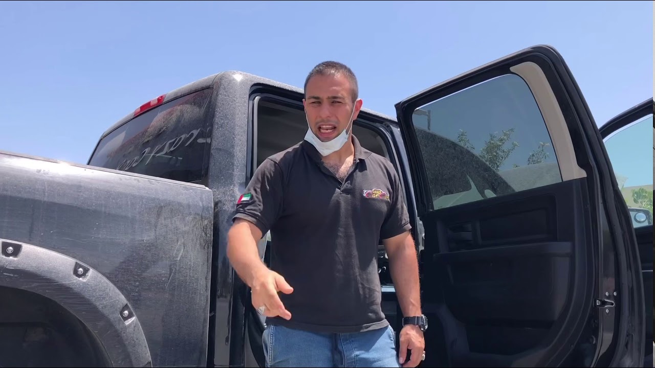 crazy car care fujairah interior cleaning YouTube