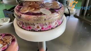 Beste Verpakking Semi-Automatische Tape Sluitmachine Voor Koekjesdoos, Containertape Rond De Machine