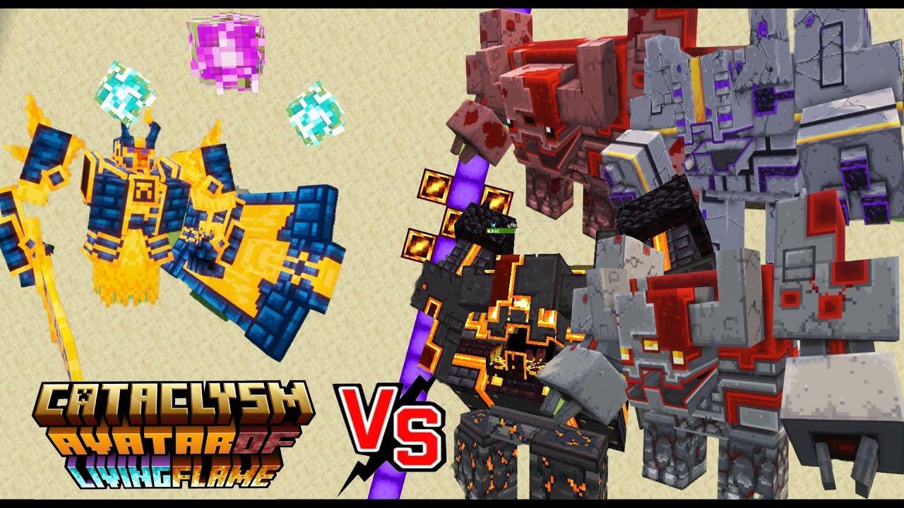 Minecraft Ignis Model Ignis VS All Monstrosities in Minecraft - YouTube