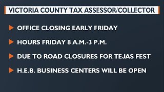 Victoria Tax Office to Close Early