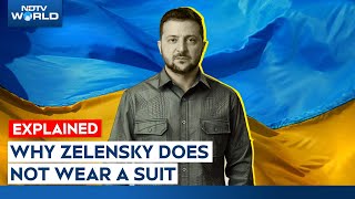 why does zelensky dress casually Zelensky's clothing choice is a statement about his leadership