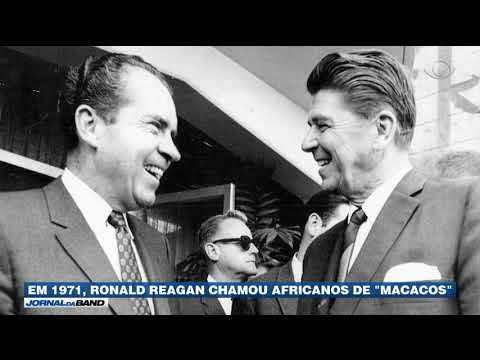 Vídeo: Ronald Reagan Chamou Os Representantes Africanos Das Nações Unidas De 