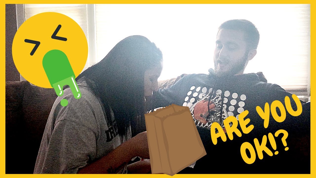 I threwup on my boyfriend!!!! (PRANK) YouTube