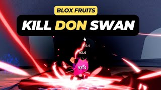 How to Kill Don Swan in Blox Fruits