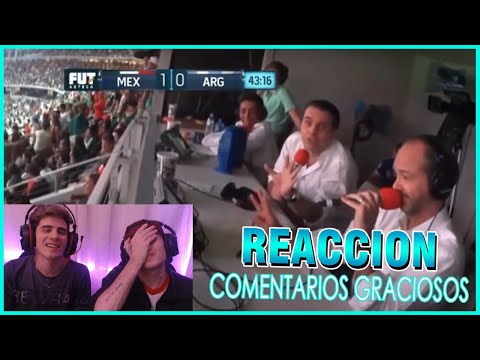 ARGENTINOS REACCIONAN A Los Comentarios Más Graciosos de Martinoli y Luis García 😂