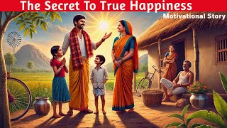 Secret To True Happiness | A Life Lesson story to teach you importance of happiness.