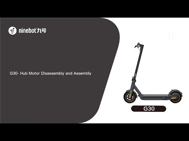 stepgo Moteur de roue arrière Segway Ninebot G30 max scooter