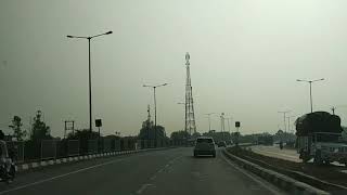 Complete Journey from Hisar to Delhi on National Highway in 11 Minutes (Fast Video)