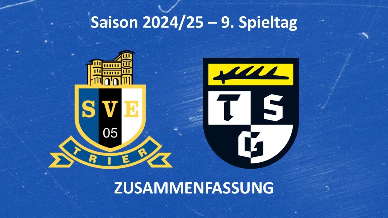 SVE-TV: Eintracht Trier vs. TSG Balingen - Highlights (9. Spieltag Saison 25/26)