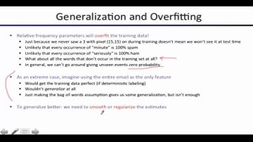 Lecture 21: ML: Naive Bayes