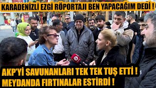 Karadenizli Ezgi Röportajı Ben Yapacağım Dedi Ve Akplileri Tek Tek Tuş Etti Fırtınalar Estirdi 