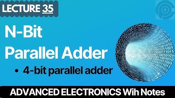 N-Bit Parallel Adder | How do you implement a 4-bit parallel adder?