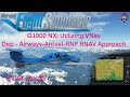 MSFS 2020 | G1000  NXi | VNAV  | Departure - Airways - Arrival - RNAV RNP Approach | Diamond DA62 |