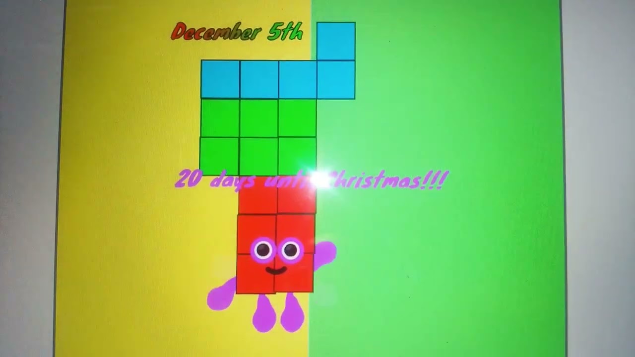 Dateblocks band of December 1-13 of 2024