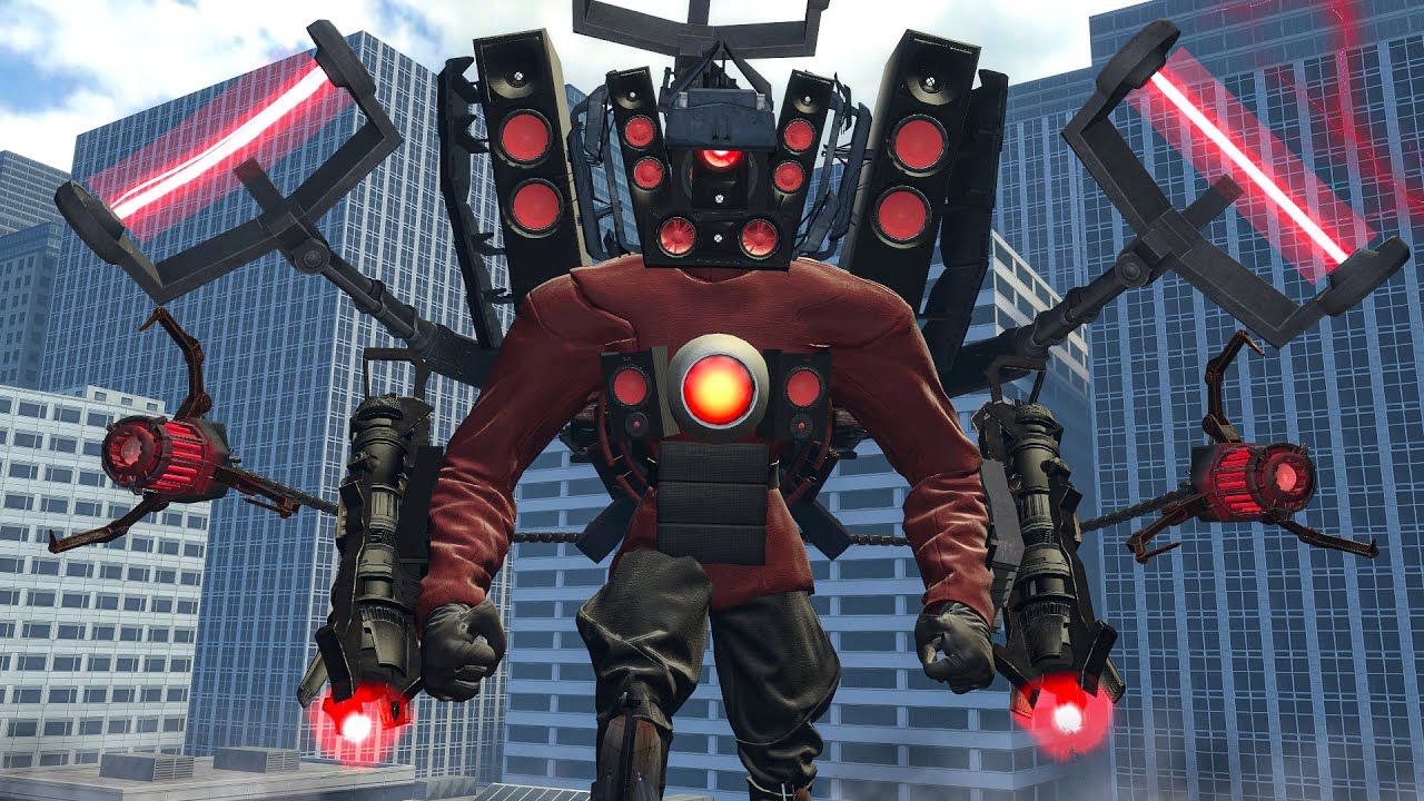 NEW TITAN SPEAKERMAN WITH ASTRO UPGRADES! - Skibidi Toilet In Garry's Mod