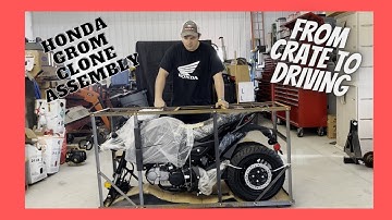 Honda Grom Clone Assembly (Venom Vader 125)