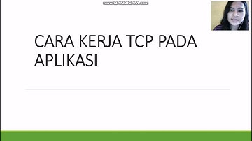 APLIKASI YANG MENGGUNAKAN PROTOKOL TCP ATAU UDP
